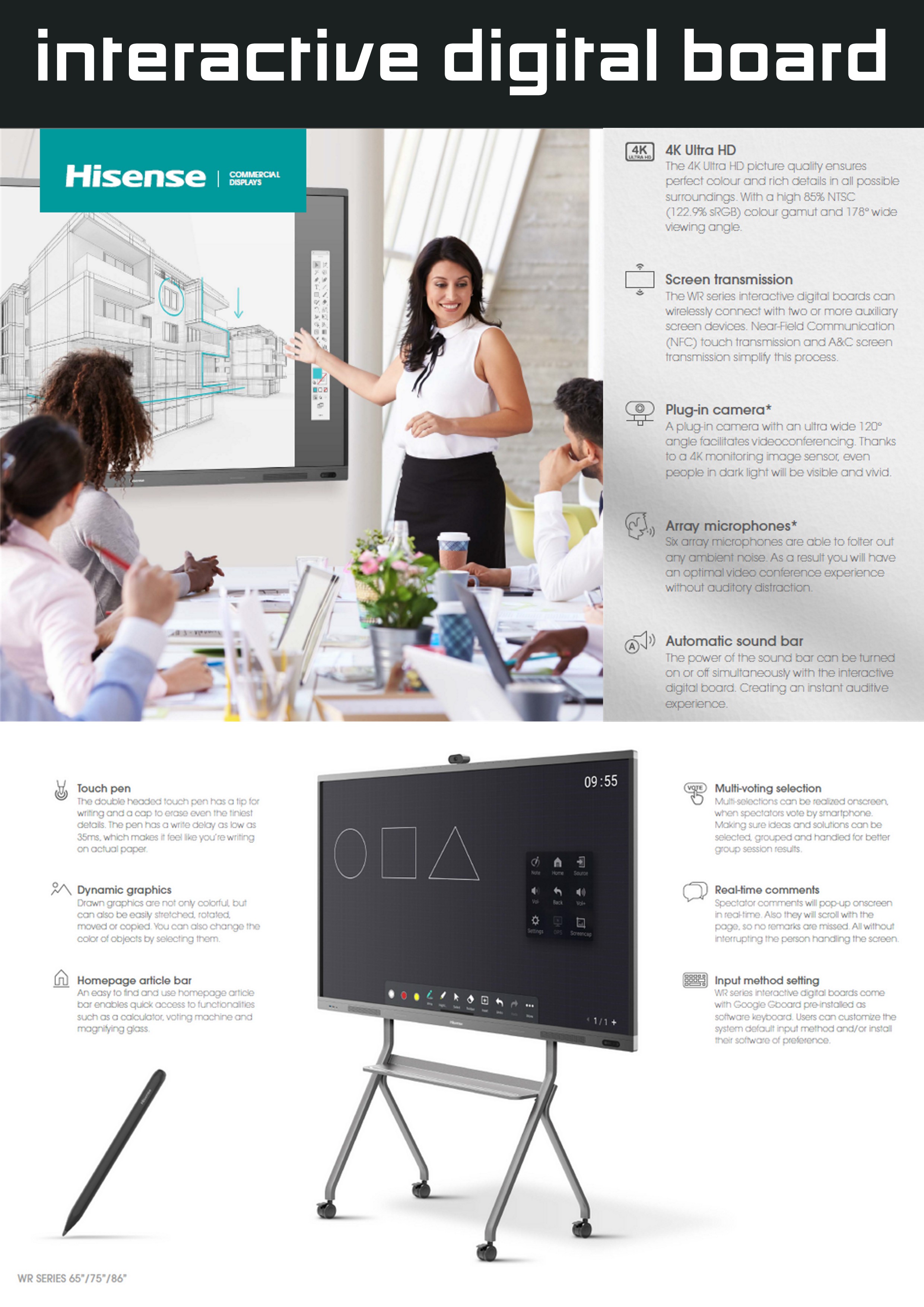 INTERACTIVE DIGITAL BOARD